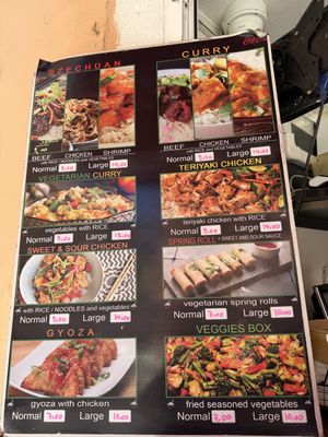 Menu  at Wok.about  in Rovinj