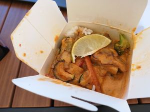 Veggie curry at Wok.about  in Rovinj