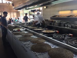 Chefs at Xiringuito Escribà in Barcelona