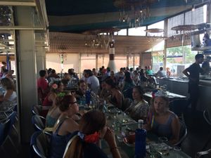 Tables  at Xiringuito Escribà in Barcelona