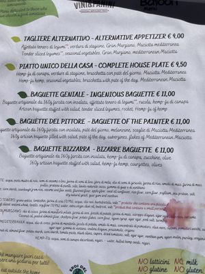   at Vini e Panini in Monopoli