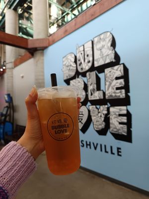 Bubble love. at Nashville Farmer's Market in Nashville