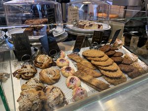 All vegan sweets but not GF at Rost Mat & Kaffe in Umea
