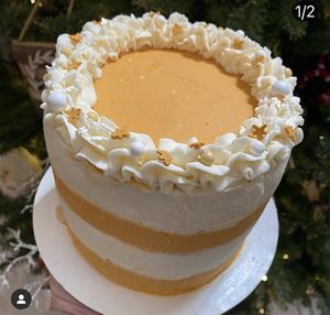 Ice cream cake at Olivier's in Tracy