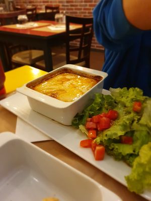 Moussaka at La Bouche'rit in Grenoble