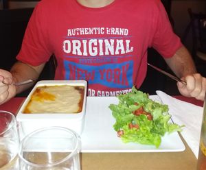 Moussaka  at La Bouche'rit in Grenoble