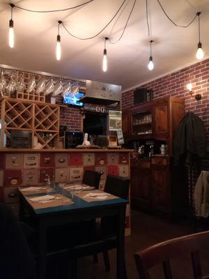 The restaurant at La Bouche'rit in Grenoble