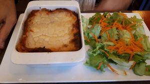 Main course: Lasagne at La Bouche'rit in Grenoble