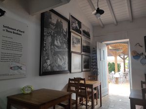 Inside at Barril Beach Cafe in Faro