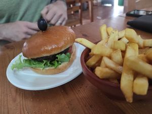 Chips at Barril Beach Cafe in Faro