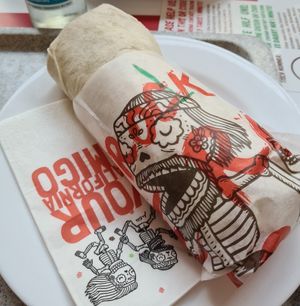 Vegan burrito at Dolores in Berlin