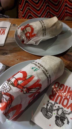 Big vegan burritos at Dolores in Berlin