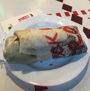 Vegan lover burrito  at Dolores in Berlin