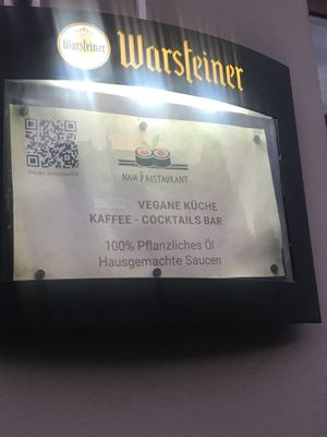 All vegan now!  at Nam Y in Berlin