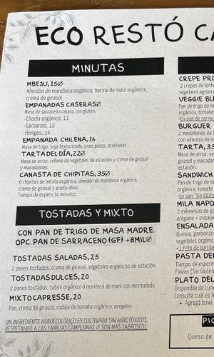   at Eco Tienda Café in Asuncion