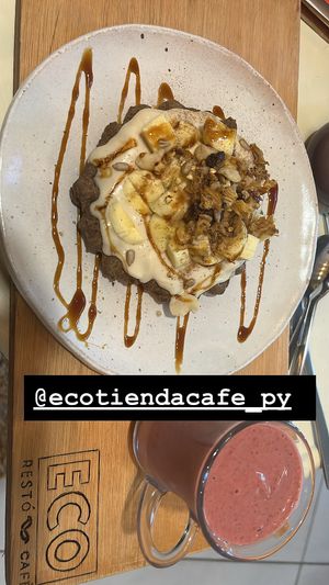 Wafle Eco  at Eco Tienda Café in Asuncion