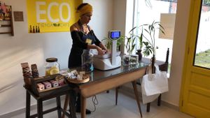 Bulk with your own container is always a very good ecological option! at Eco Tienda Café in Asuncion