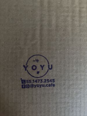 Contact info: WhatsApp and sns data in the pizza box. They do answer dms pretty quick and have an excellent customer service. Recommended!  at Yoyu in Tlalnepantla