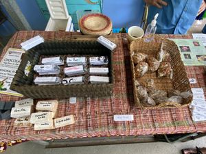 Local chocolate   at Farmers' Market in Puerto Viejo De Talamanca
