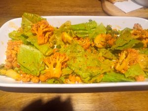 Colliflower and chickpeas at MiaCucina - Zhongshan in Taipei