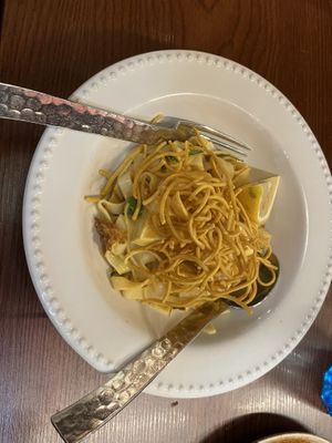 House Special Noodle with Tofu, good but not greatt  at Mingalaba in Burlingame