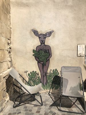 Summer seats  at Le VG D'Arles - La Cantine Végétale in Arles