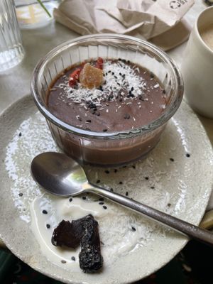Chocolate crème   at Le VG D'Arles - La Cantine Végétale in Arles