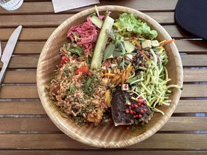 Plat du jour  at Le VG D'Arles - La Cantine Végétale in Arles