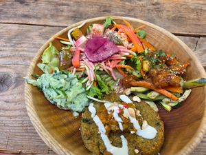 Dish of the day at Le VG D'Arles - La Cantine Végétale in Arles