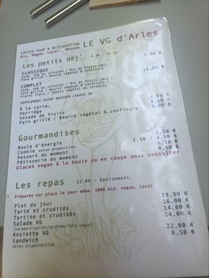  at Le VG D'Arles - La Cantine Végétale in Arles