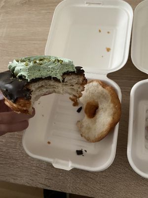 It was so stale it came apart😒  at Chök in Barcelona