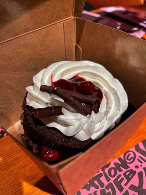 Black Forest cake   at Chök in Barcelona