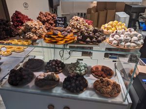 Selection of balls etc at Chök in Barcelona