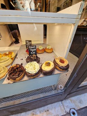 Vegan selection at Chök in Barcelona