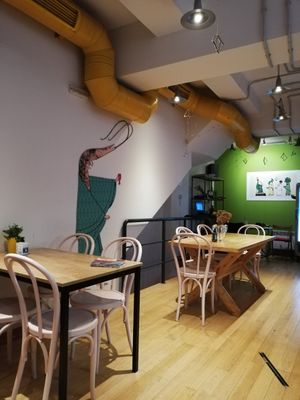 Inside at Umami in Crete