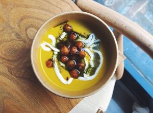 Crema boniato y coco at The Loft in Terrassa