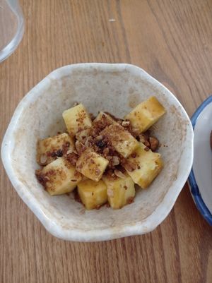 Piña con Banoffe de coco at The Loft in Terrassa