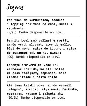 Segundos at The Loft in Terrassa