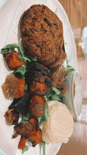 Burguer veggie at The Loft in Terrassa