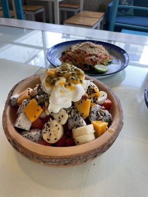 Muesli Coconut yogurt Bowl at Free Bird Cafe in Chiang Mai