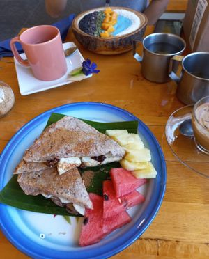 Breakfast #Veganuary at Free Bird Cafe in Chiang Mai