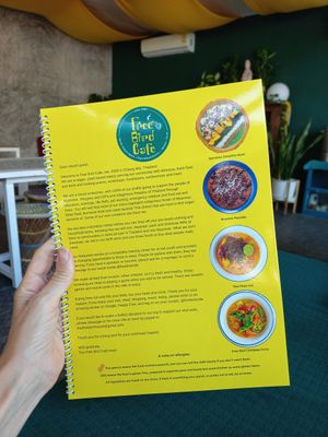 New menu Nov 2022 at Free Bird Cafe in Chiang Mai