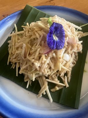 Mango salad   at Free Bird Cafe in Chiang Mai