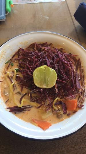 samosas  at Free Bird Cafe in Chiang Mai