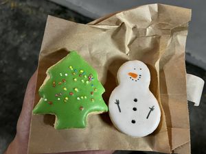 Came for the Christmas cookies!  at Free Bird Cafe in Chiang Mai