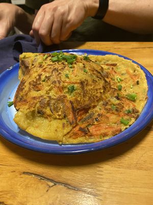 Vegan pancake   at Free Bird Cafe in Chiang Mai