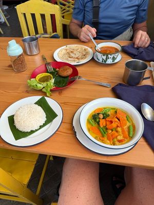 Chickpea Curry at Free Bird Cafe in Chiang Mai