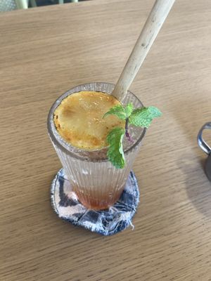 Yuzu soda   at Free Bird Cafe in Chiang Mai