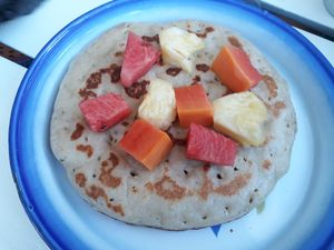 Vegan Pancake at Free Bird Cafe in Chiang Mai