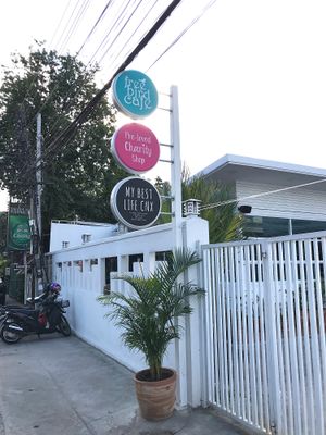 Front at Free Bird Cafe in Chiang Mai